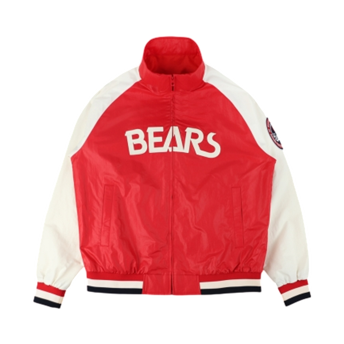 두산 베어스 올드 레트로 자켓 레드 아이보리(Doosan Bears Old Retro Jacket Red Ivory) - 1