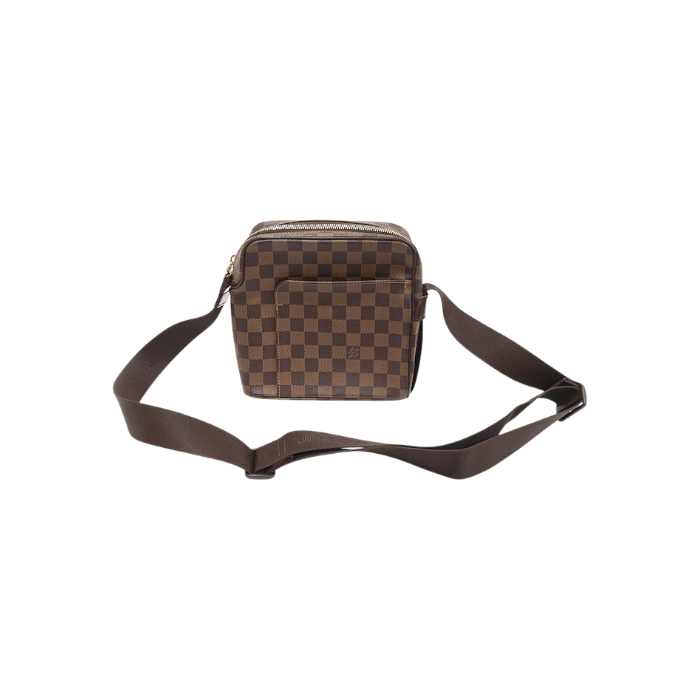 ITVLALS53URN Louis Vuitton N41442 Damier Ebene Canvas Olav PM Crossbody Bag