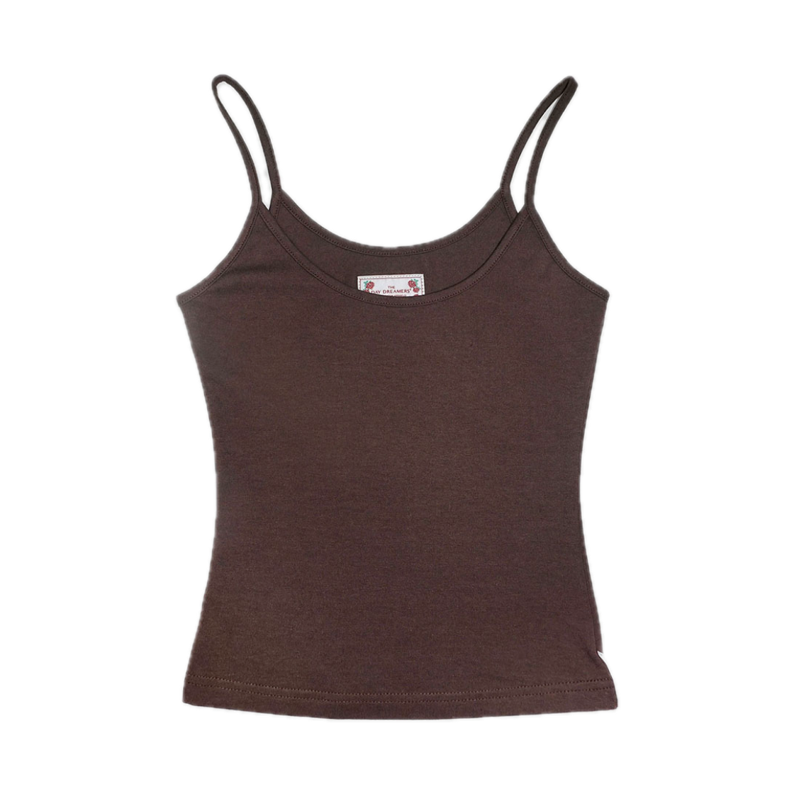 스컬프터 마이 고 투 슬리브리스 탑 브라운(Sculptor My Go To Sleeveless Top Brown)