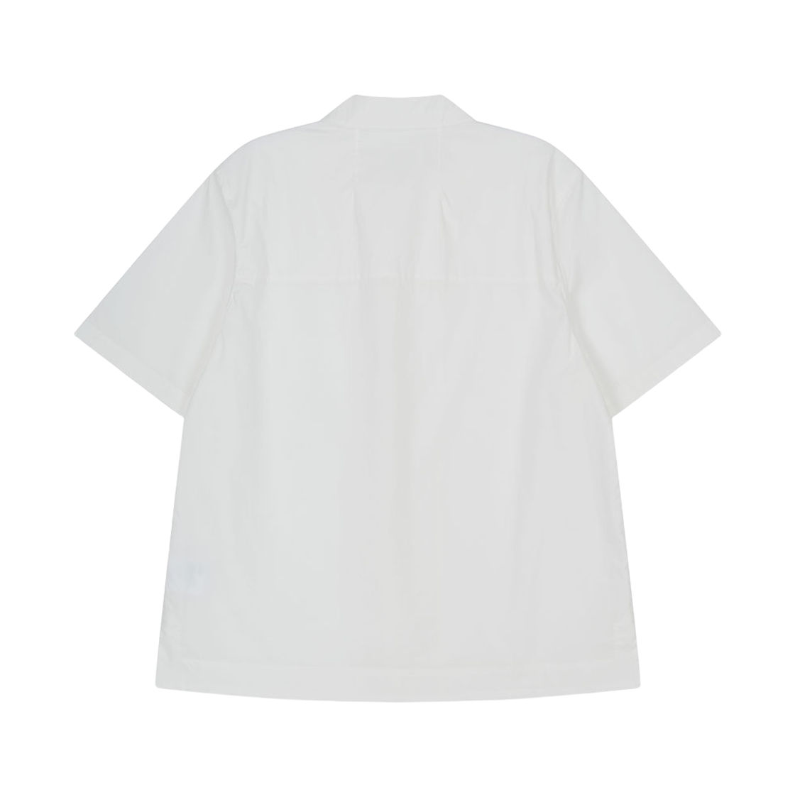 비자비 하프 슬리브드 코튼 버튼 다운 셔츠 화이트(VIS A VIS Half Sleeved Cotton Button Down Shirt White) - 2