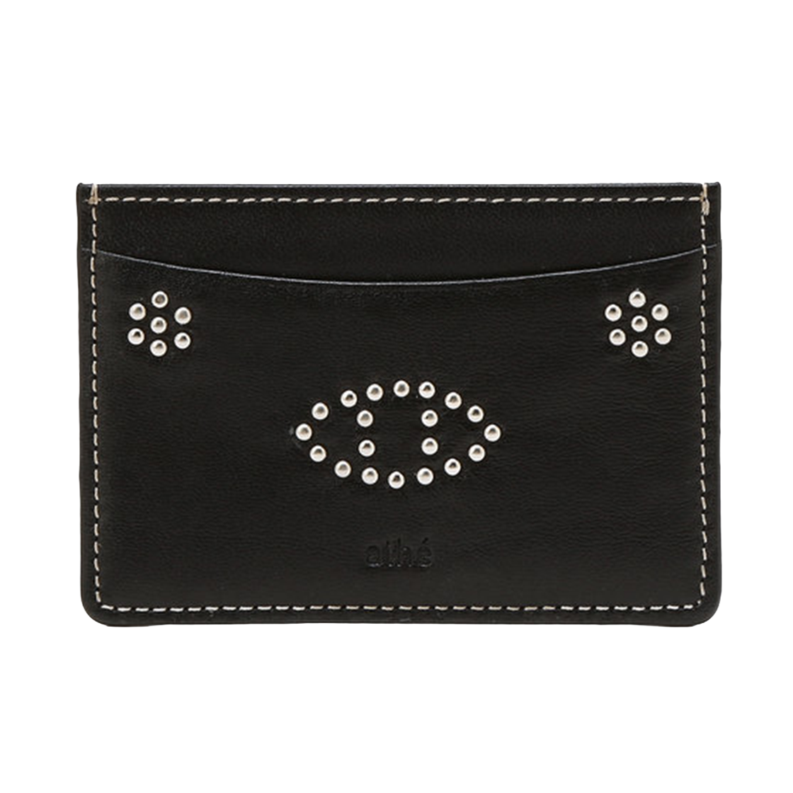 AAHO6E700BK Athe Vanessabruno Acc Etoile Black Single Card Wallet  Black