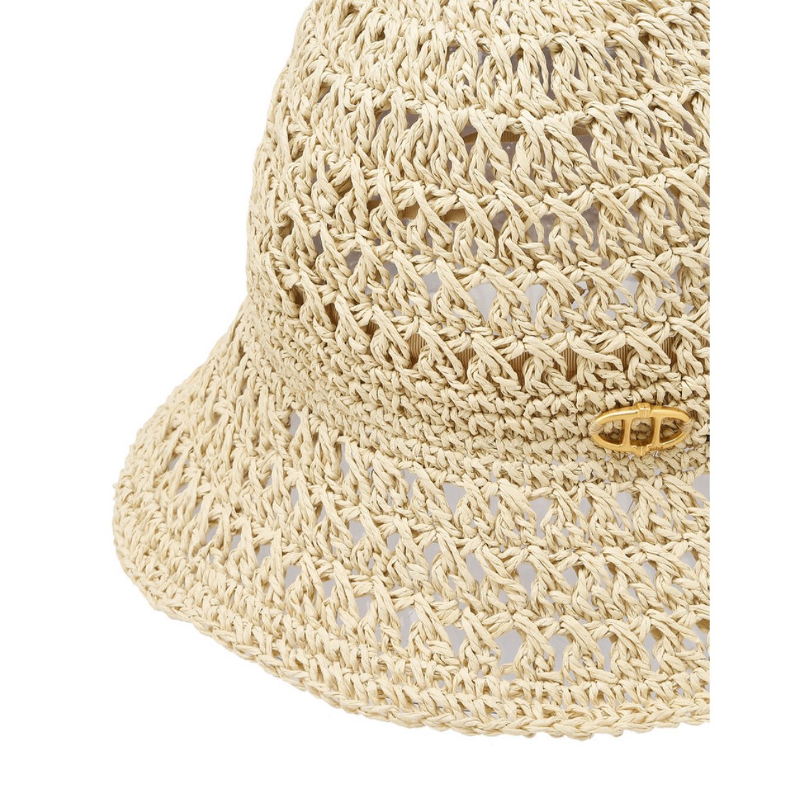아떼 바네사브루노 액세사리 라피아 더블에이 버킷햇 AAHE6E745I2 베이지(Athe Vanessabruno Acc Raffia Double A Bucket Hat Normal Beige) - 2