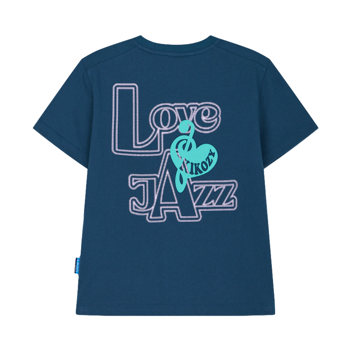 키코지 러브 앤 재즈 티셔츠 네이비(Kikozy Love and Jazz T-Shirt Navy) - 2