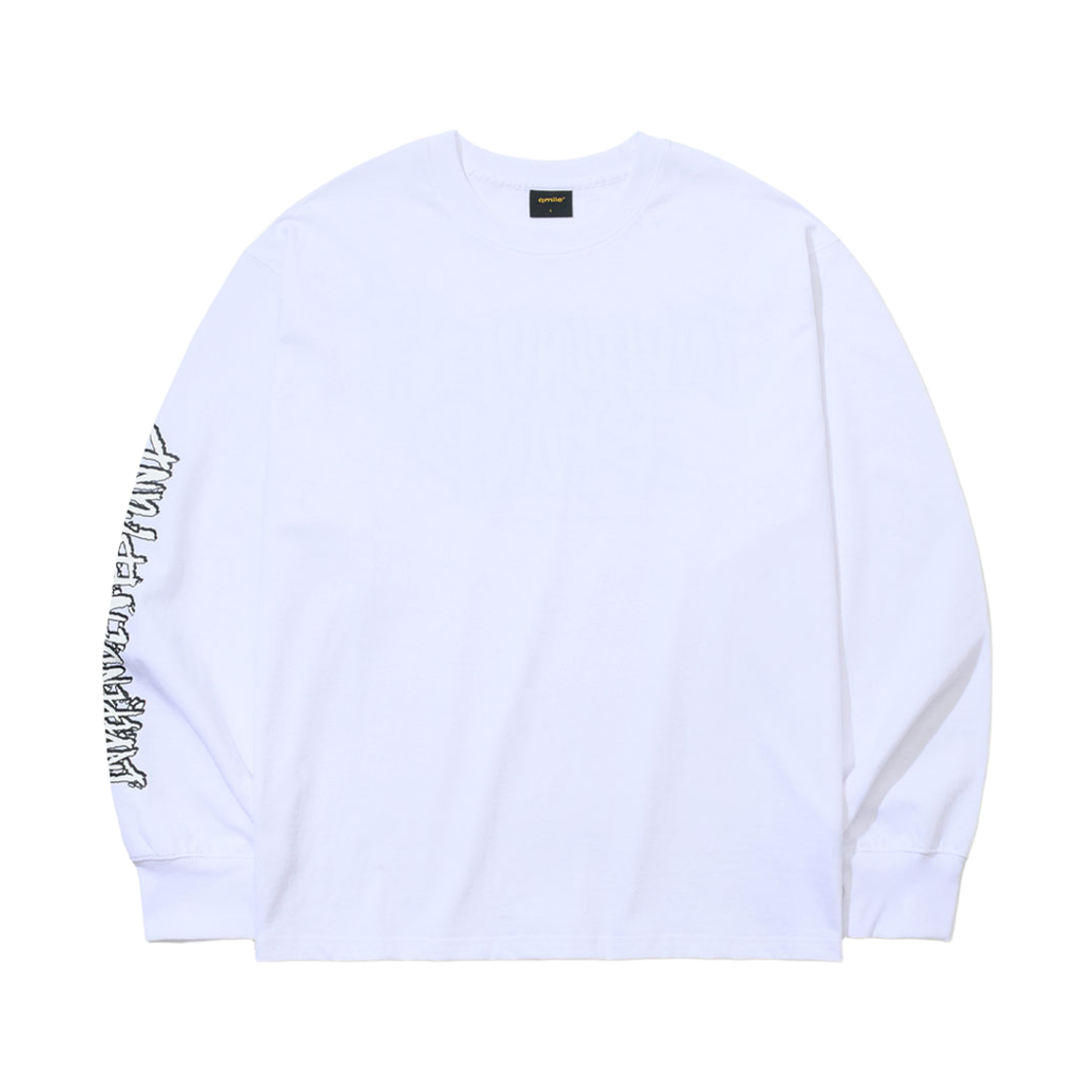 26Q721 qmile® 701 Print Long Sleeve White