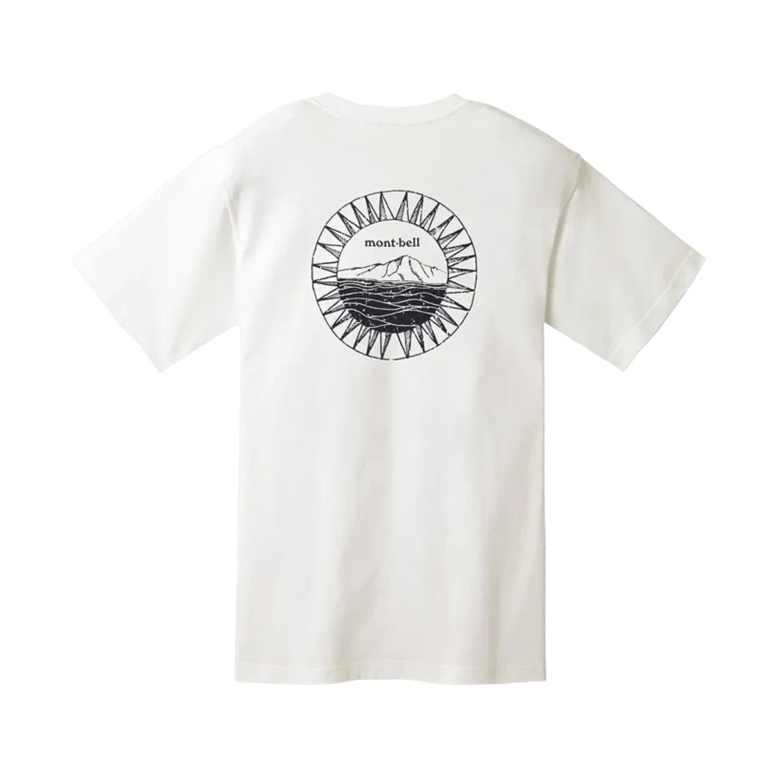 몽벨 페어 스킨 코튼 아일랜드 마운틴 티셔츠 화이트(Montbell Pear Skin Cotton Island Mountain T-Shirt White) - 2