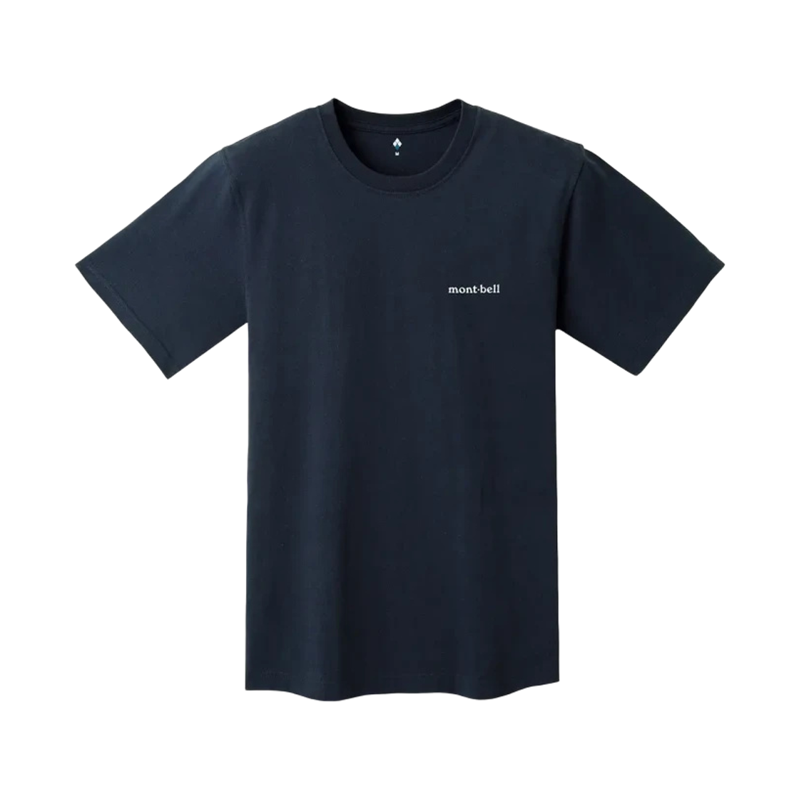 2104815 Montbell Pear Skin Cotton Island Mountain T-Shirt Navy