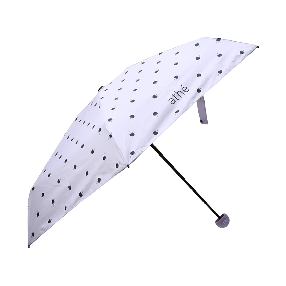 AAUM6E807V1 Athe Vanessabruno Acc Cherry 5-Fold Compact Umbrella  Light Violet