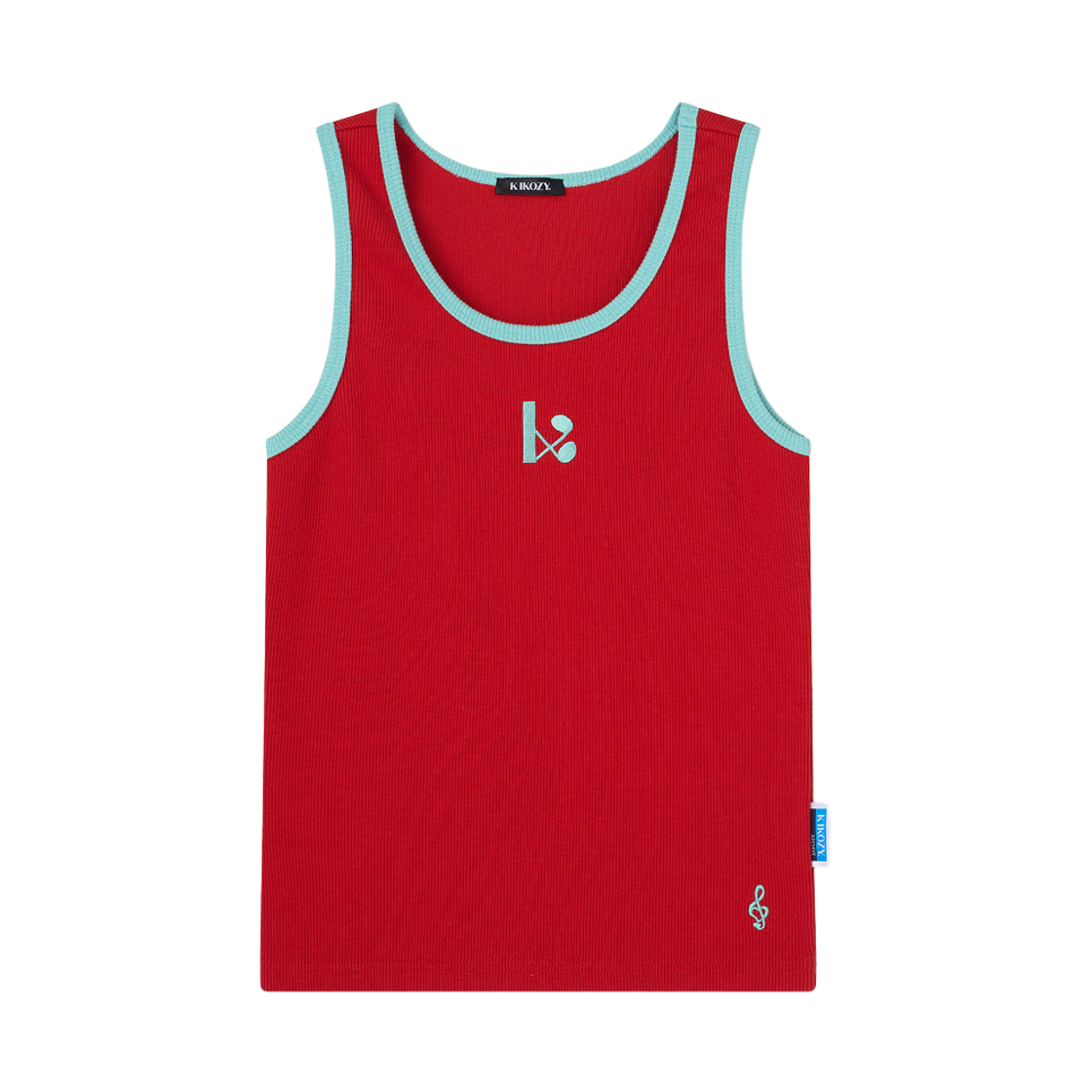 34412 Kikozy Dual Rhythm Tank Red