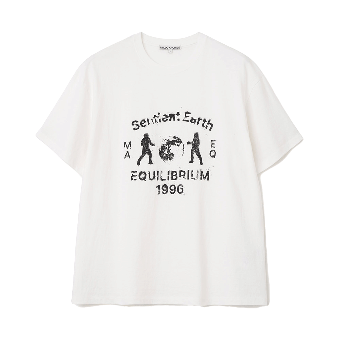 밀로 아카이브 센티언트 어스 티셔츠 화이트
