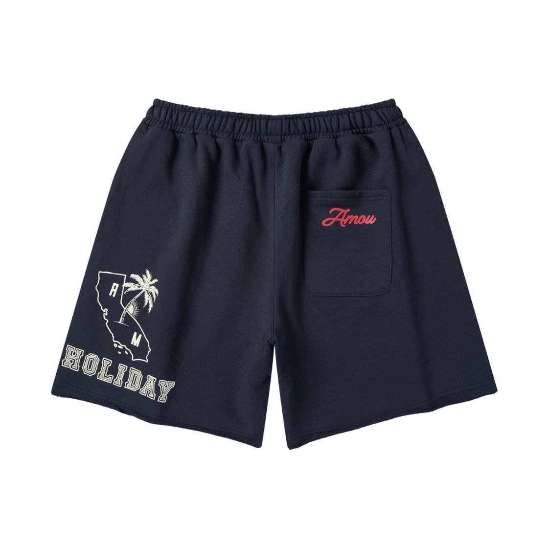 [KREAM 단독] 아모우 켈리 숏츠 네이비([KREAM 단독] AMOU Cali Shorts Navy) - 2
