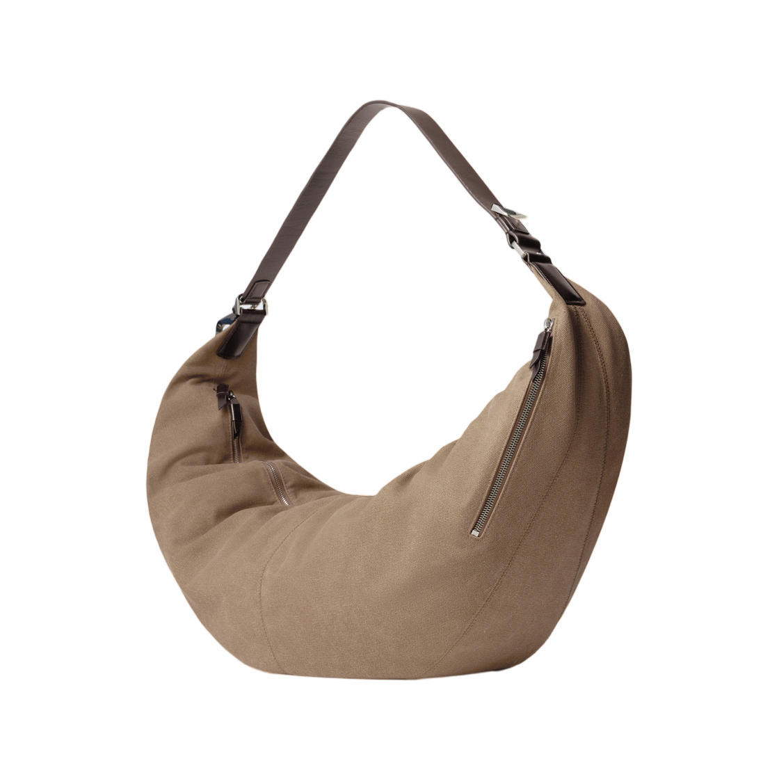르메르 XL 퀴버 클립 백 헤비 코튼 캔버스 사이잘(Lemaire XL Quiver Clip Bag in Heavy Cotton Canvas Sisal) - 2