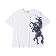 [KREAM 단독] AMOU Big Horse Half T-Shirts White