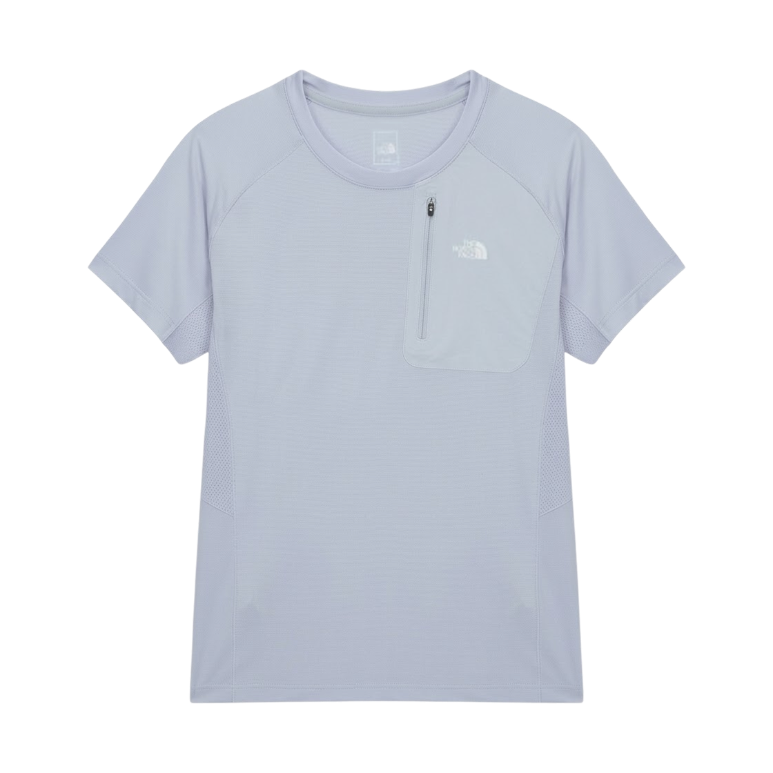 NT7US36D (W) The North Face Vane S/S R/T-Shirt Baby Blue - 26SS