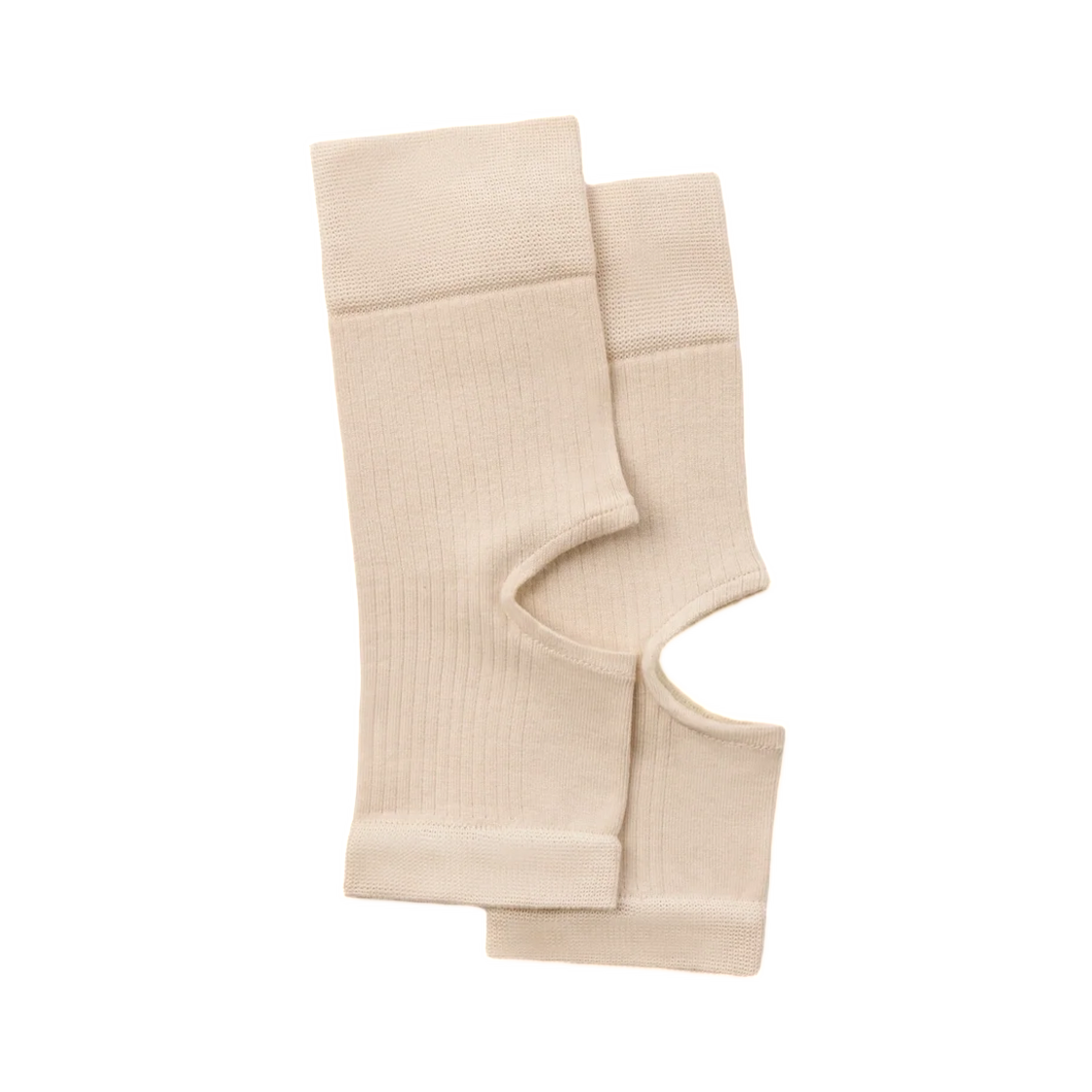 르메르 컷아웃 립 게이터 스트레치 비스코스 실크 자스민(Lemaire Cut-Out Rib Gaiters in Stretch Viscose Silk Jasmine) - 1