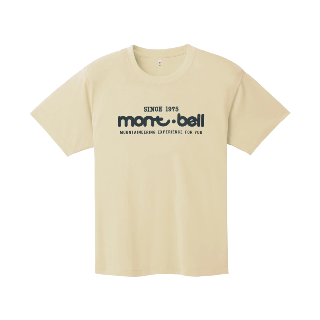 몽벨 위크론 로고 50주년 티셔츠 아이보리(Montbell Wickron Logo 50th T-Shirt Ivory) - 1