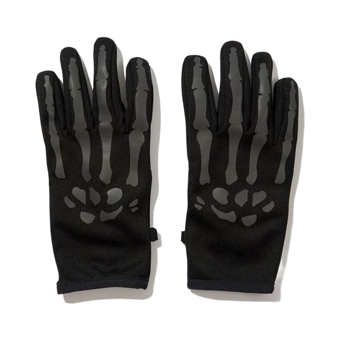 벤슨 레더 엑스레이 글로브 / 블랙 & 블랙 리플렉트(Vanson Leathers Xray Gloves / Black & Black Reflective)