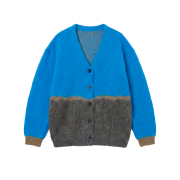 GONHEE LAY KNIT CARDIGAN_Blue