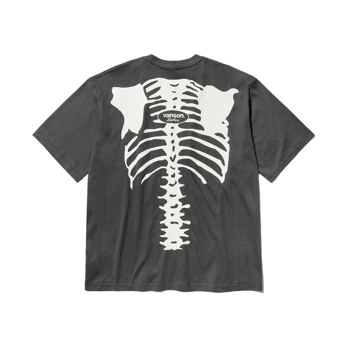 벤슨 레더 오리지날 본 티셔츠 / 피그먼트(Vanson Leathers Original Bone T-shirt / Pigment) - 2