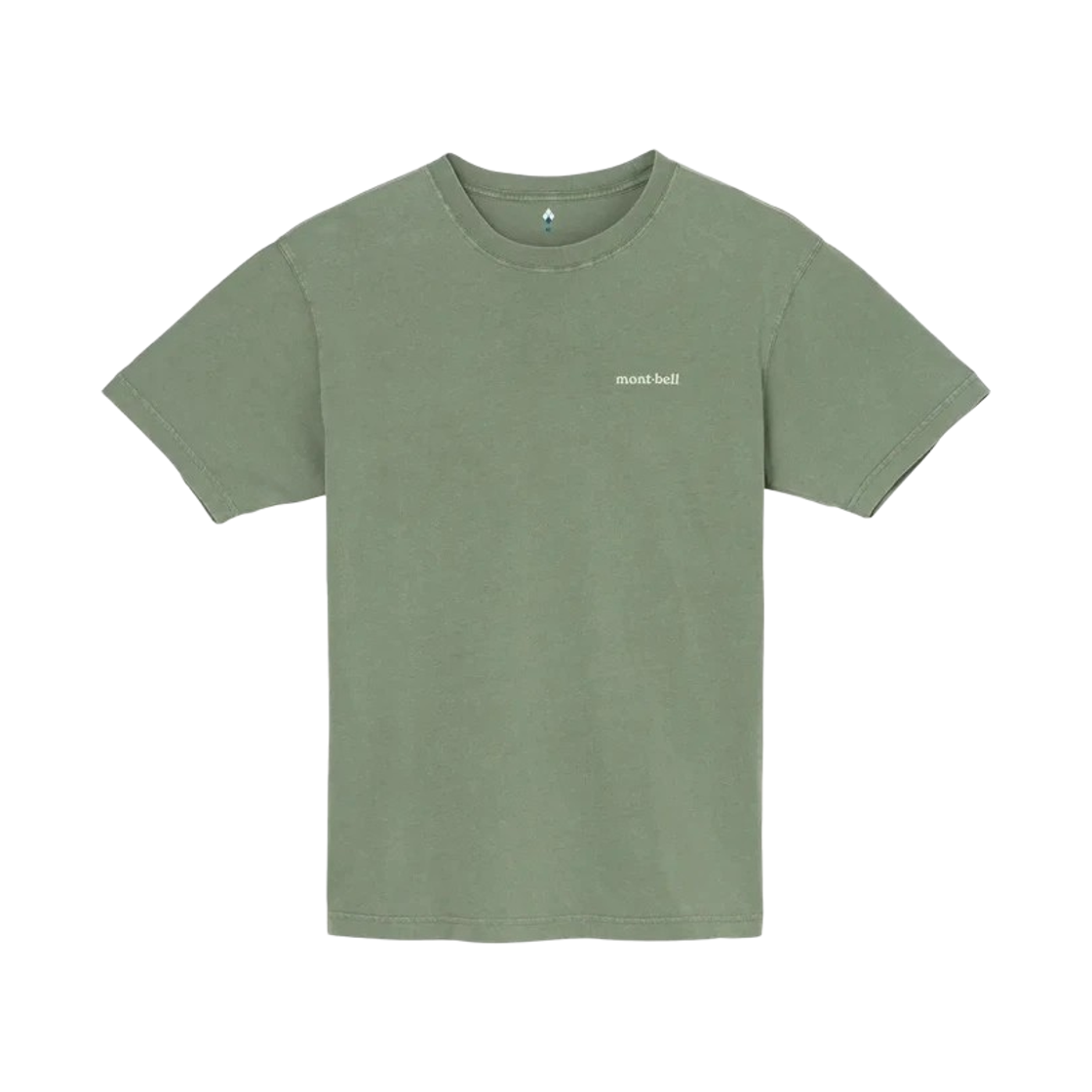 몽벨 워시드 아웃 코튼 와일드플라워 티셔츠 라이트 그린(Montbell Washed Out Cotton Wildflowers T-Shirt Light Green) - 2