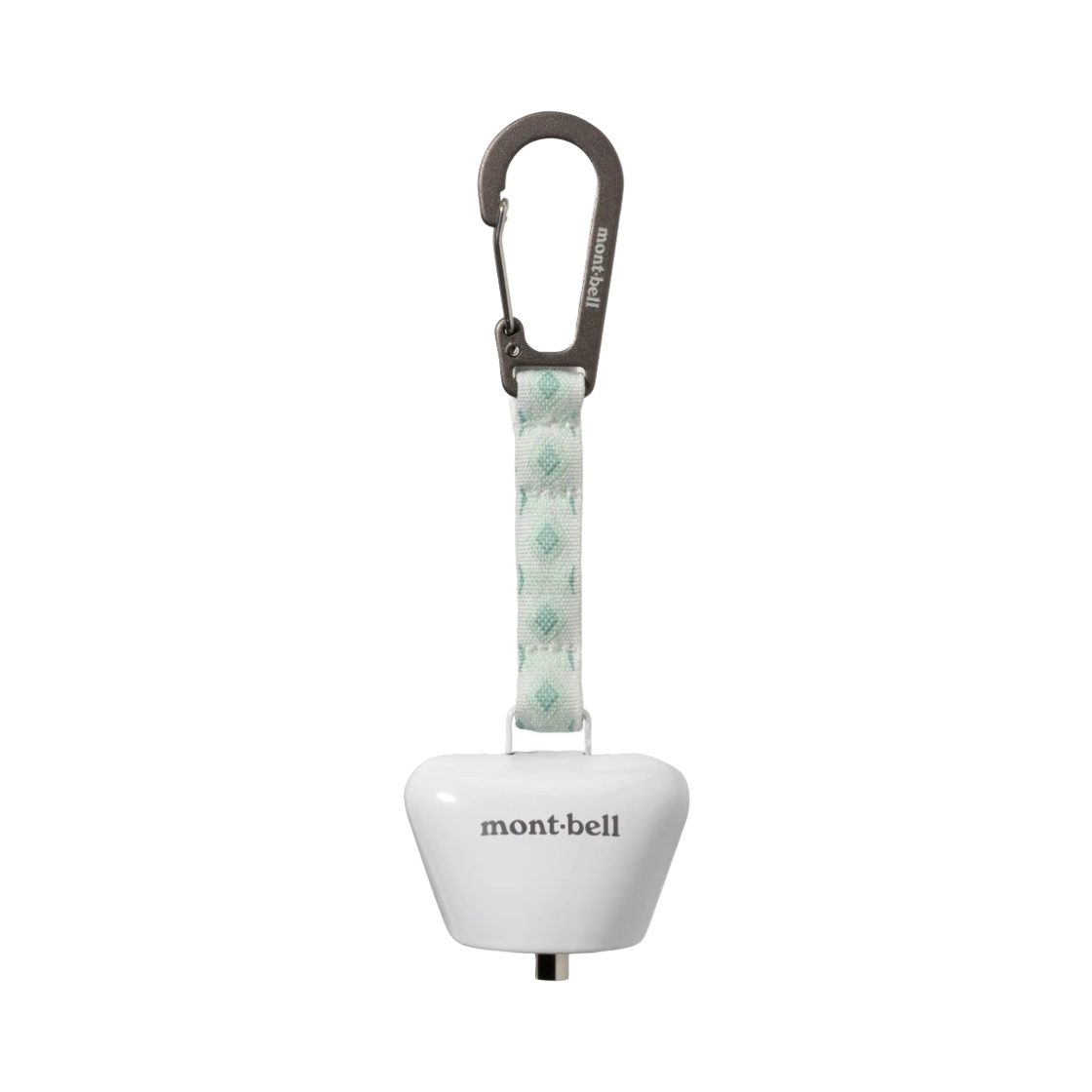 몽벨 사일렌서 스퀘어 트레킹 벨 화이트(Montbell Square Trekking Bell with Silencer White)