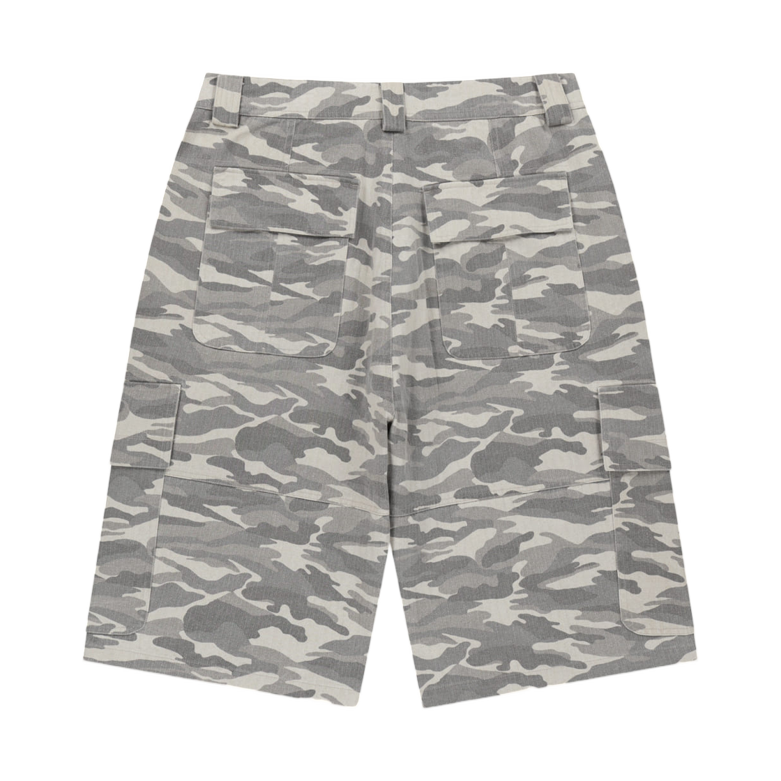 마뗑킴 카모플라주 카고 버뮤다 팬츠 그레이(Matin Kim Camouflage Cargo Bermuda Pants In Grey) - 2