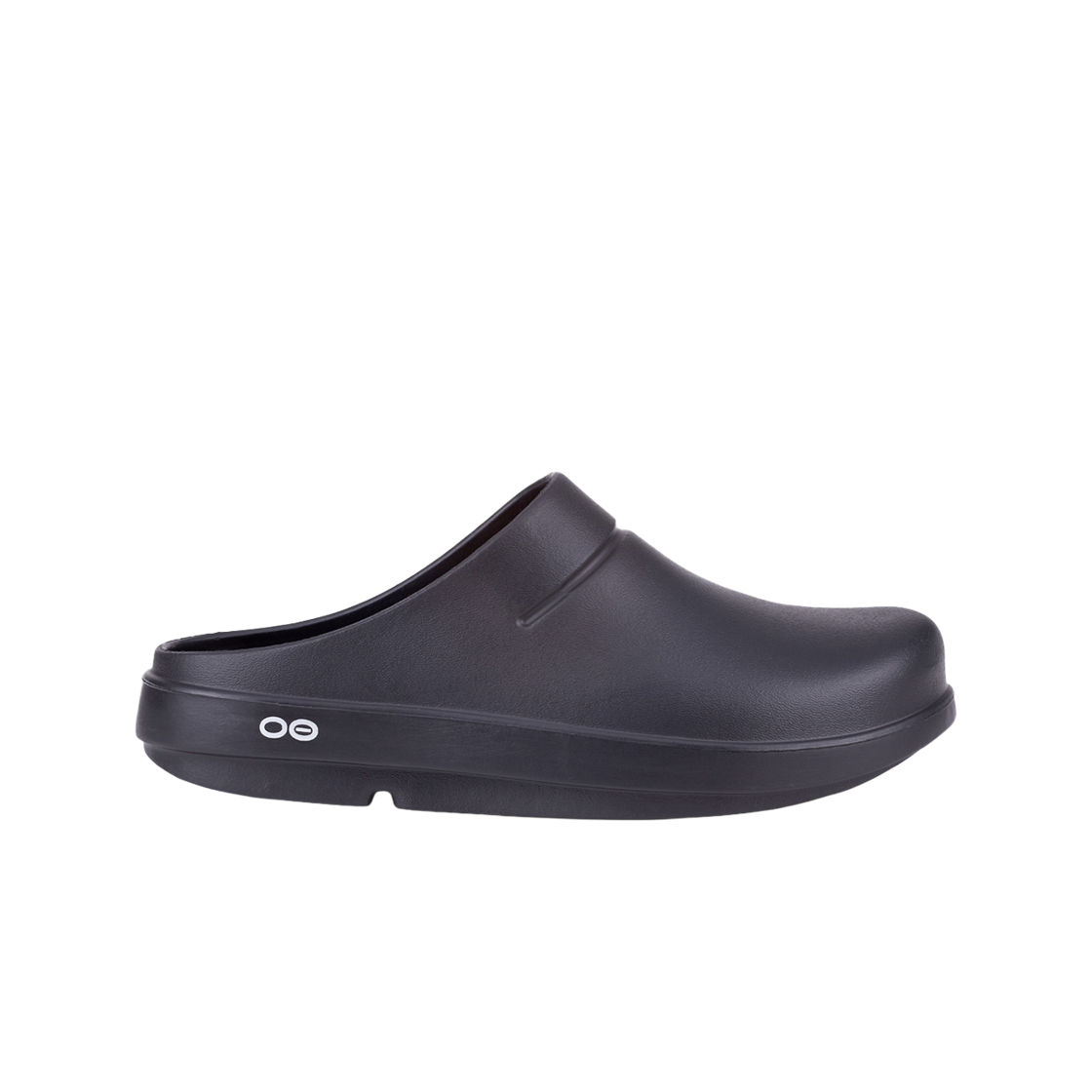 우포스 Oocloog  블랙 남여공용 클로그(OOFOS Oocloog Black Unisex Clogs)