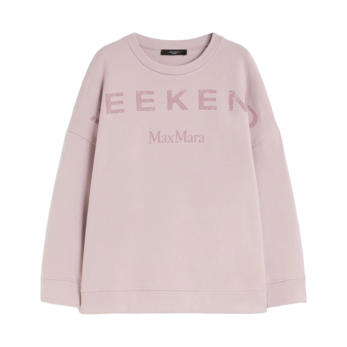 (W) 위켄드 막스마라 곰모소 코튼 스웨트셔츠 라일락((W) Weekend Max Mara Gommoso Cotton Sweatshirt Lilac)