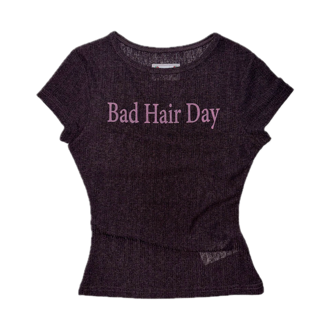 스컬프터 배드 헤어 데이 베이비 티 브라운(Sculptor Bad Hair Day Baby Tee Brown)