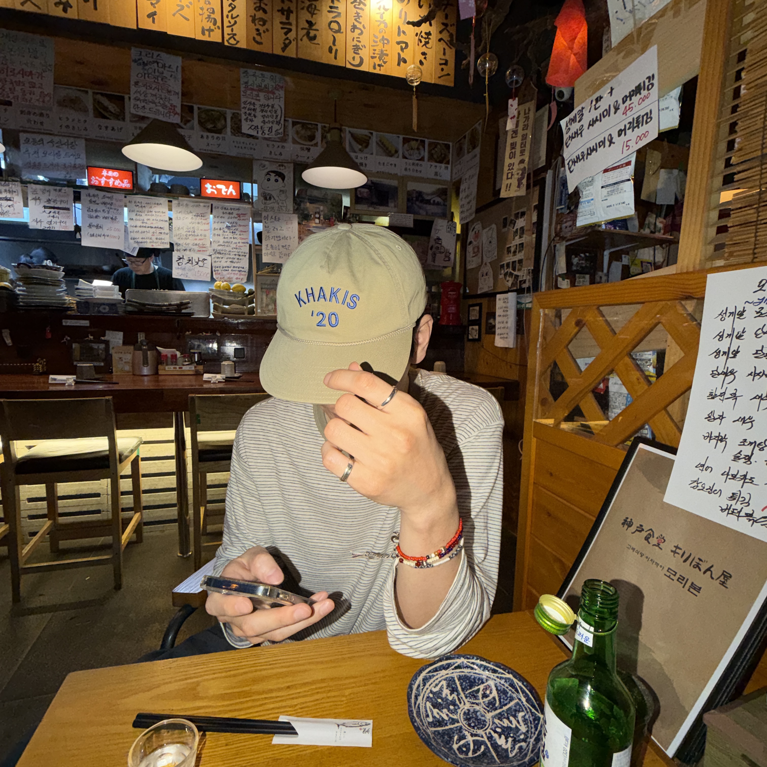 Khakis x Nonnative Dweller 6P Cap Cotton Cord VW Beige 착용 스타일 - 2