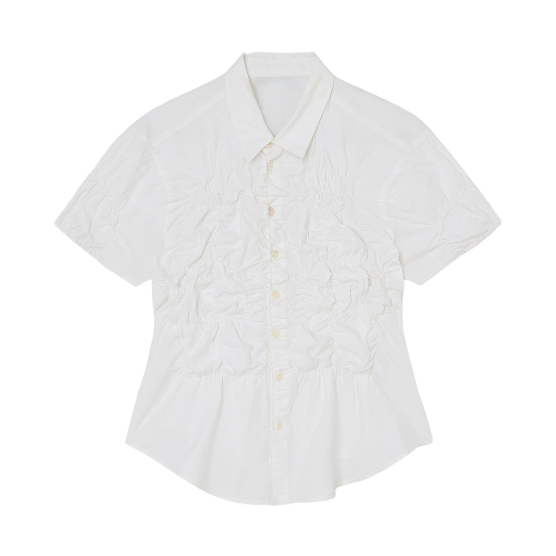 (W) 기마구아스 론 셔츠 화이트((W) Gimaguas Ron Shirt White)