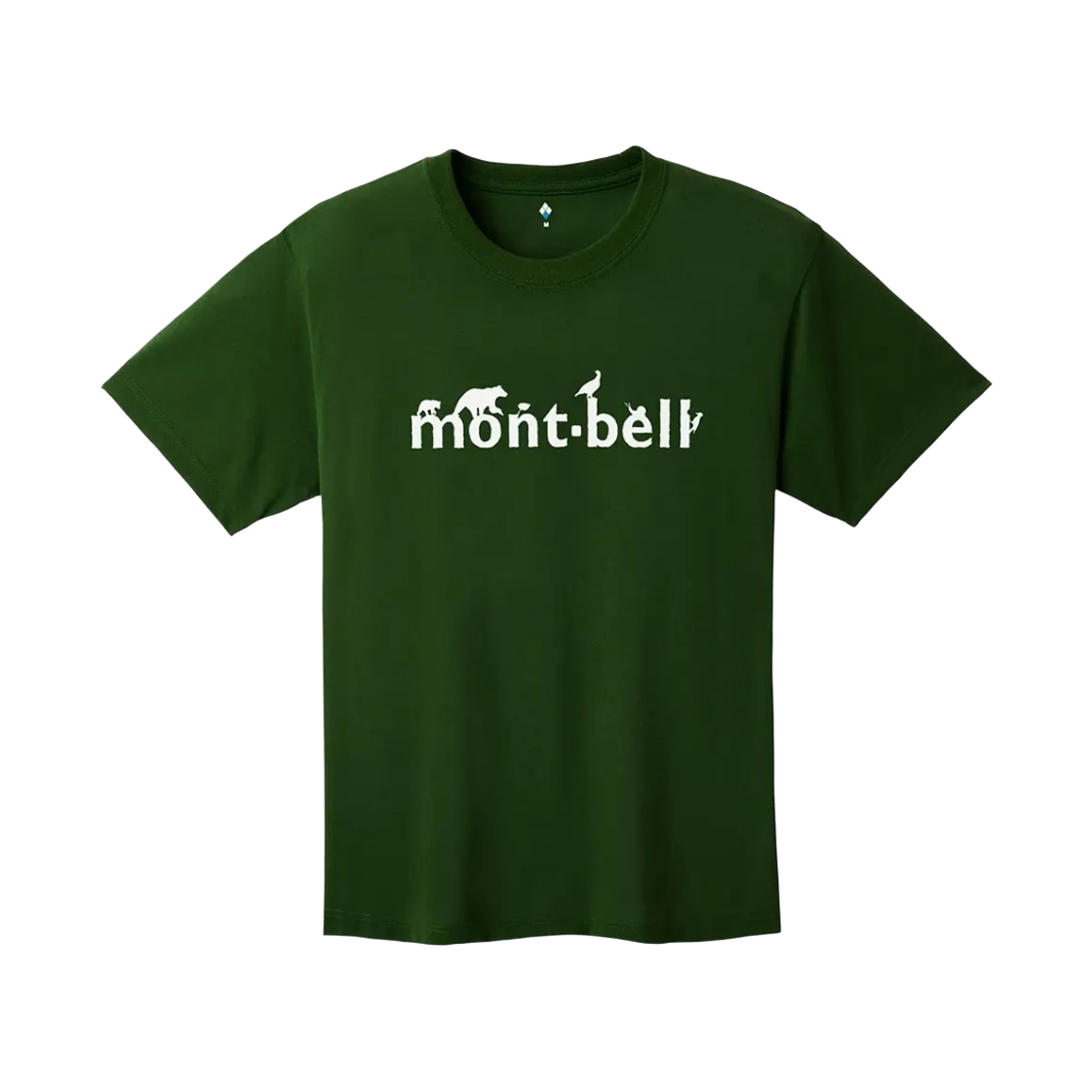 1114731 Montbell Wickron T-Shirt Dark Green