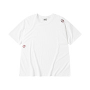 [KREAM 단독] AMOU Kiss Mark Garment T-Shirts White