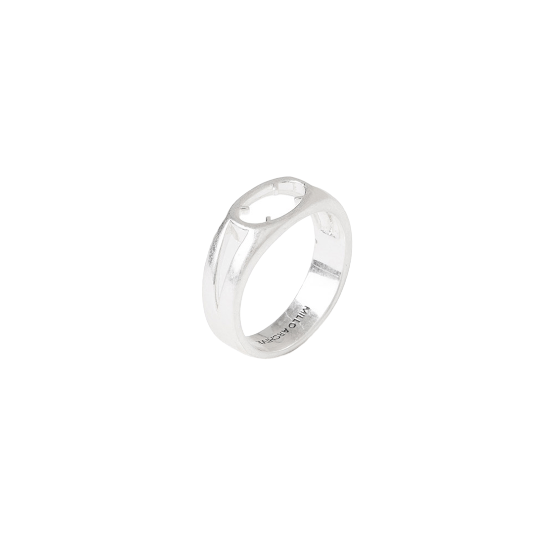 밀로 아카이브 젬리스 링 실버(Millo Archive Gemless Ring Silver)