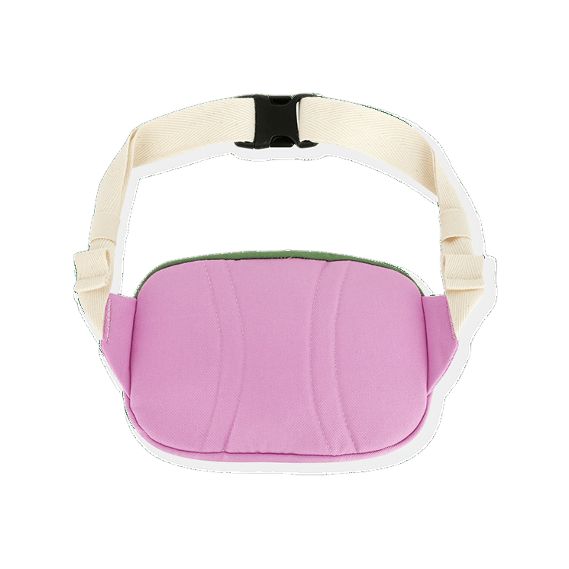 [트리플적립] 썬러브 블록 웨이스트 백 그린([트리플적립] SUNLOVE Block Waist Bag Green) - 2