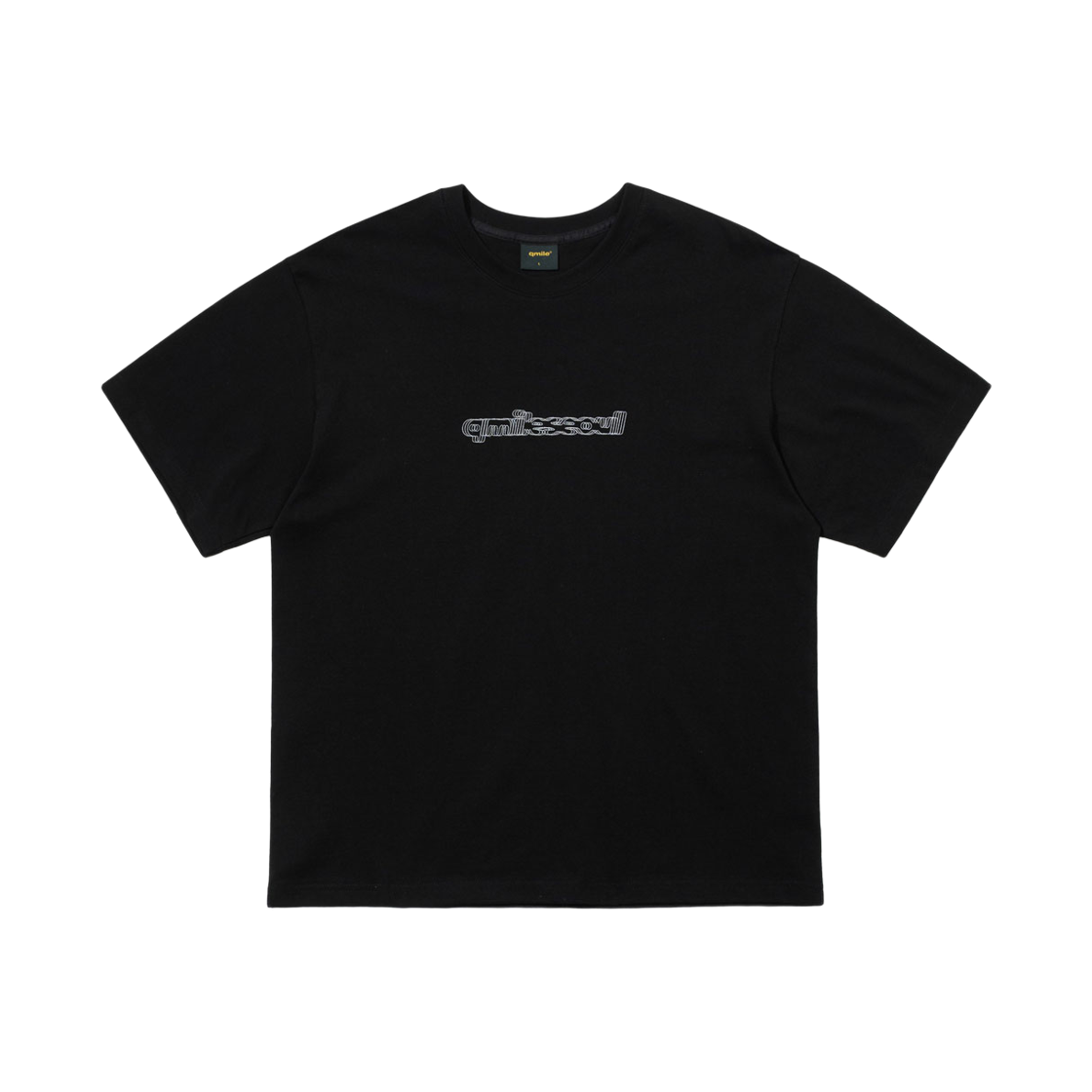 26Q712 qmile® 712 Print T-Shirts Black