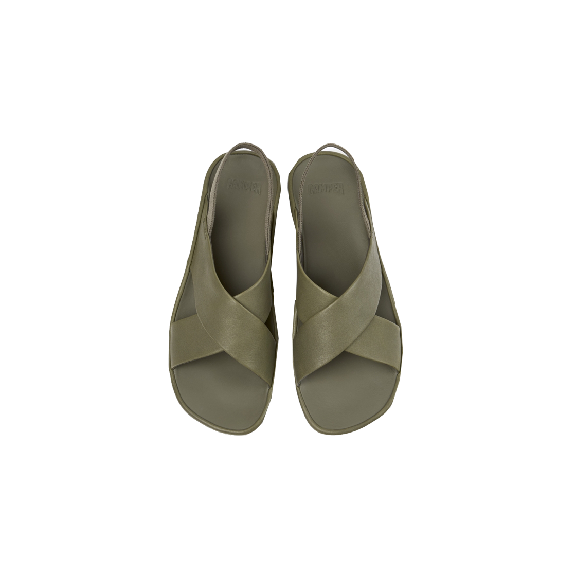 캠퍼 여성 라이트 이슬라 샌들 카키(Camper Women Right Isla Sandal Khaki) - 3