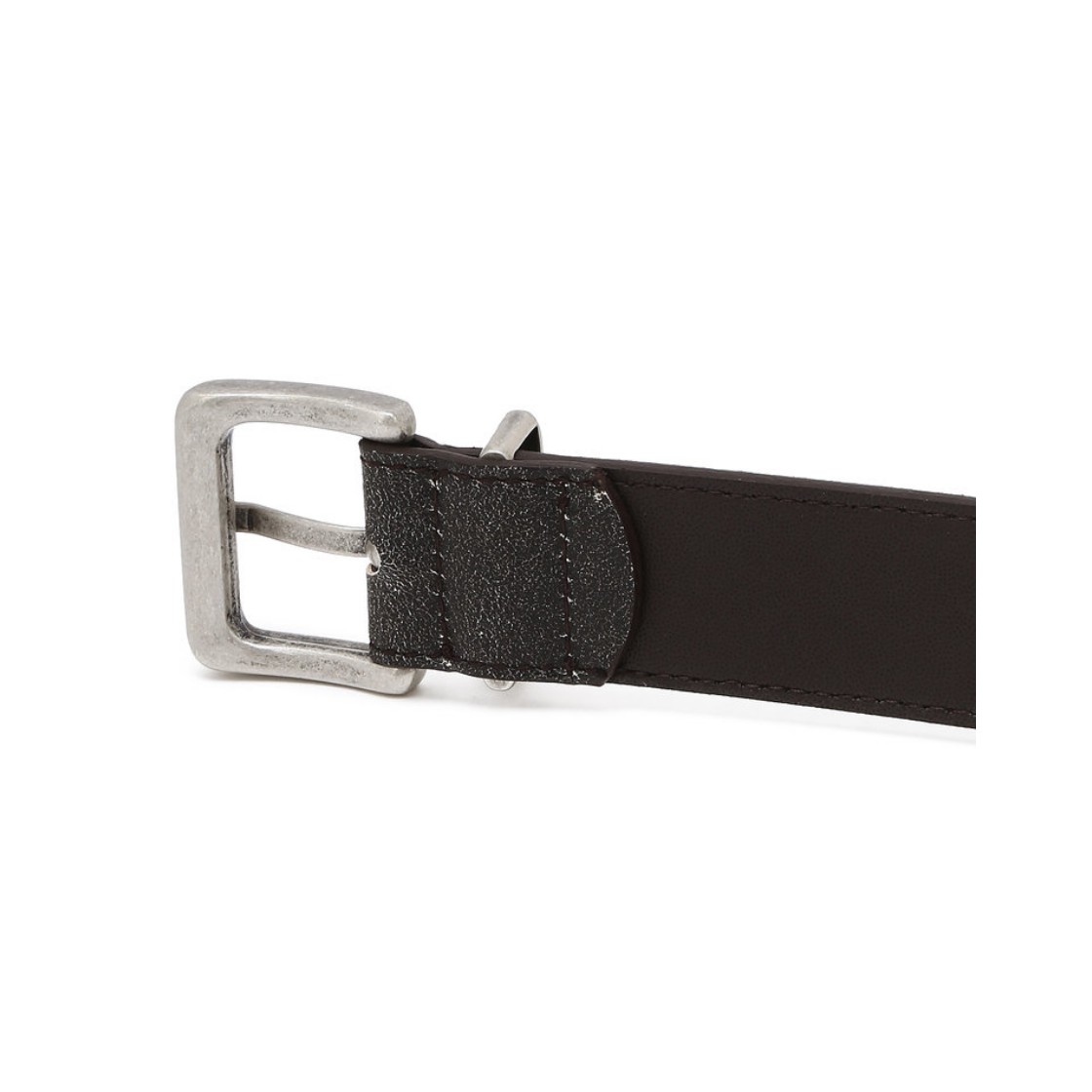 아떼 바네사브루노 액세사리 블랙 30MM 아일렛 투톤레더 벨트 AABE6F035BK 블랙(Athe Vanessabruno Acc Black 30Mm Eyelet Two-Tone Leather Belt  Black) - 2
