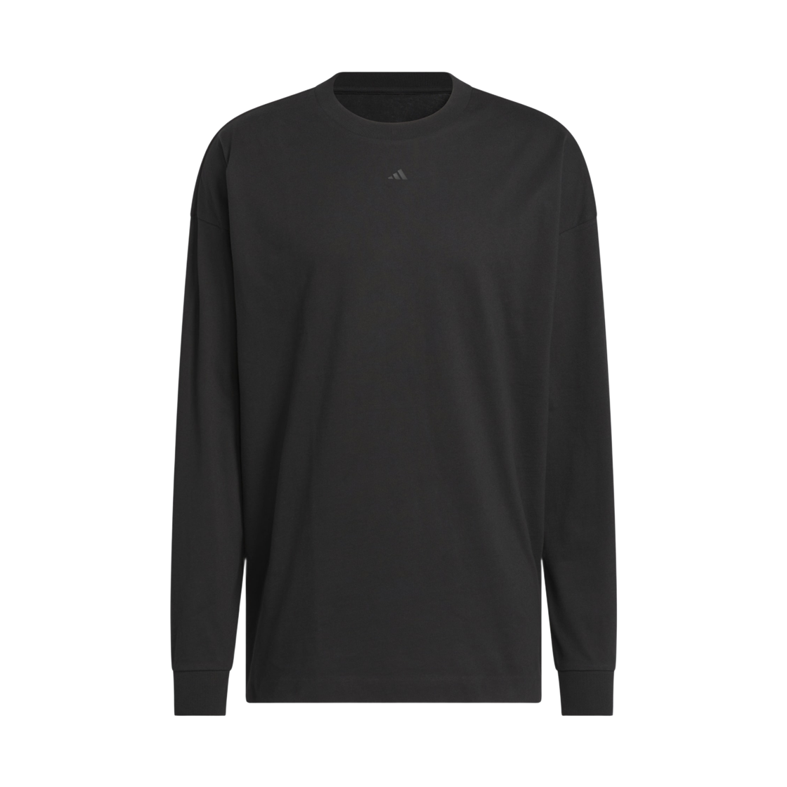 JX5580 Adidas Basketball Long Sleeve T-Shirt Gender Neutral Black - KR Sizing