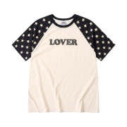[KREAM 단독] AMOU Lover Reglan T-Shirts Black
