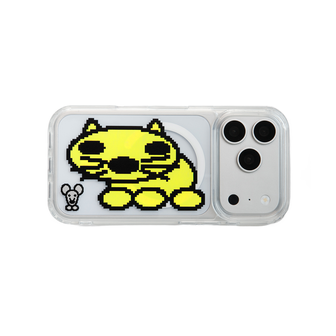 헬로듀드 옐로우 캣 맥세이프 케이스(Hellodude Yellow Cat MagSafe Case)