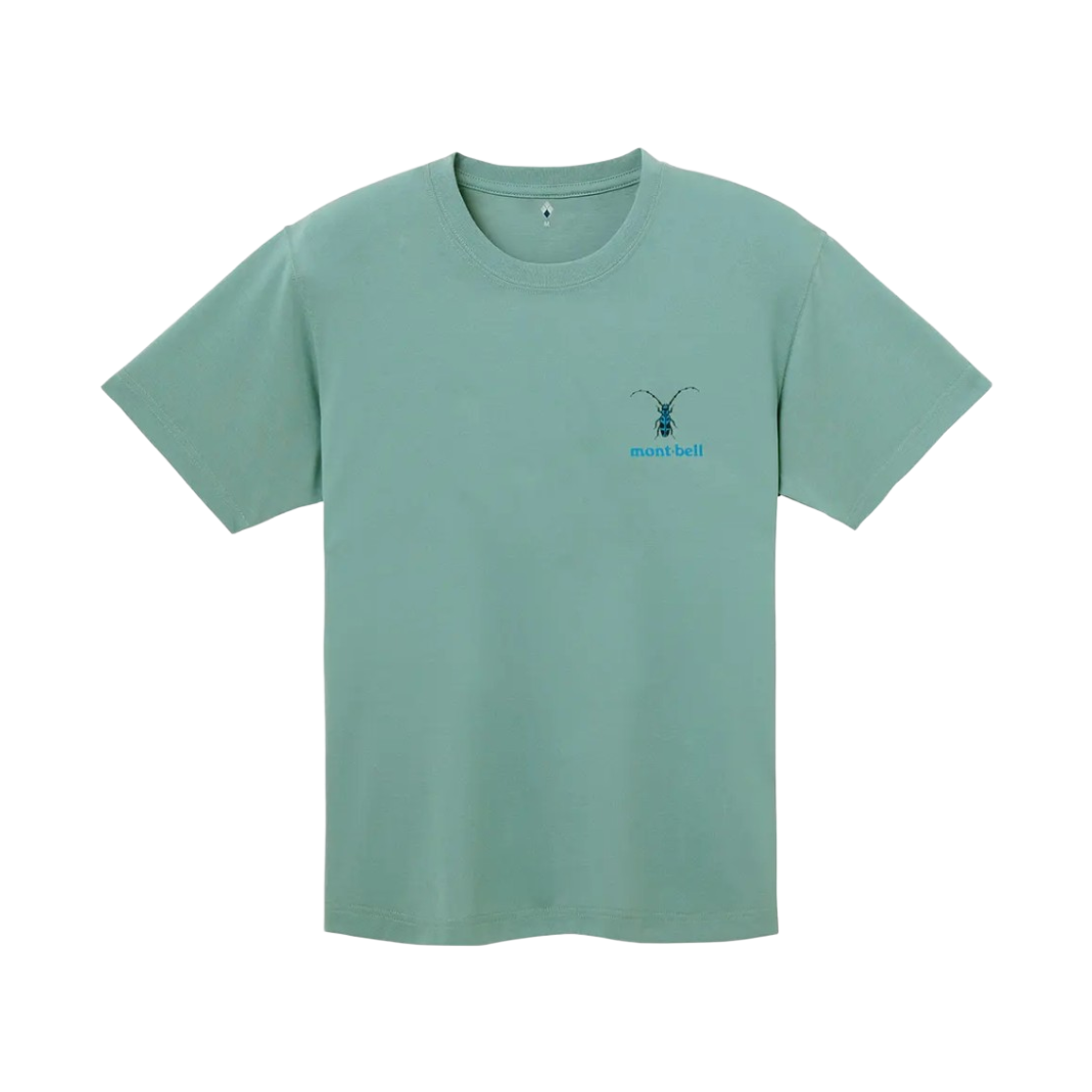 1114736 Montbell Wickron Beetles T-Shirt Light Blue
