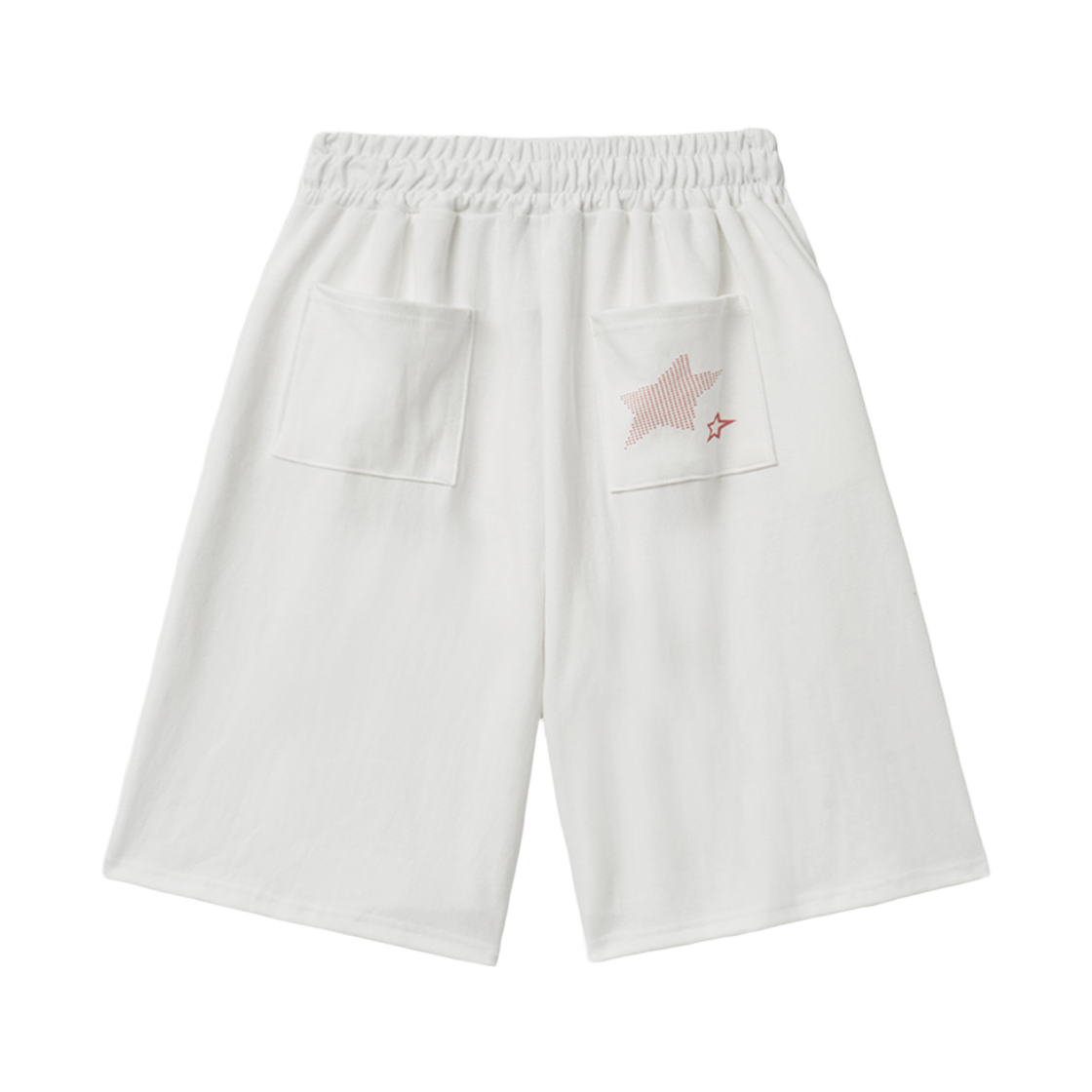 슬릭글로우 스타 버뮤다 스웨트 팬츠 화이트(SLEEKGLOW Star Bermuda Sweat Pants White) - 2