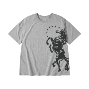 [KREAM 단독] AMOU Big Horse Half T-Shirts Gray