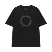 Matin Kim Circle Logo Top In Black