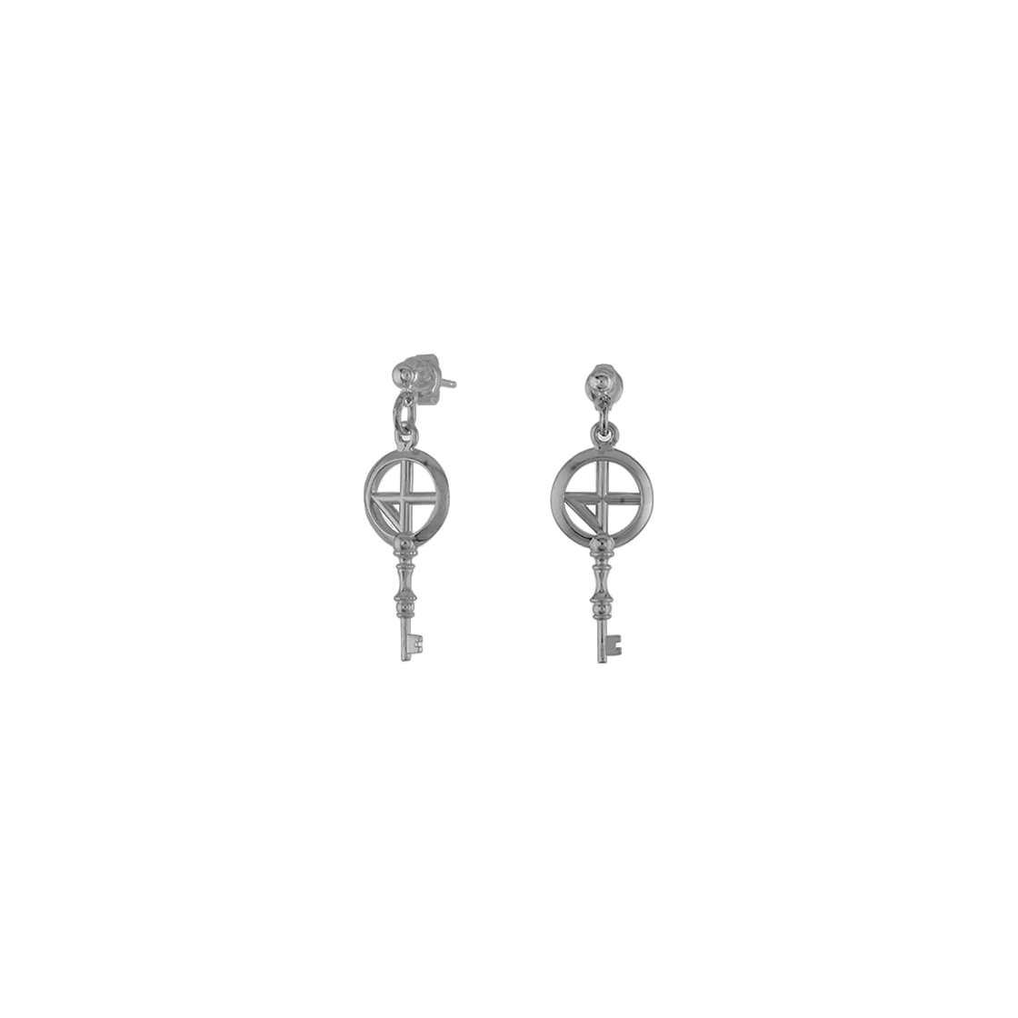 NONENON-181 Nonenon Compass Key02 Earring