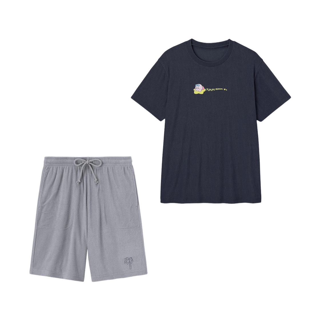 360331-69 GU x Kirby Pile Lounge Set Navy