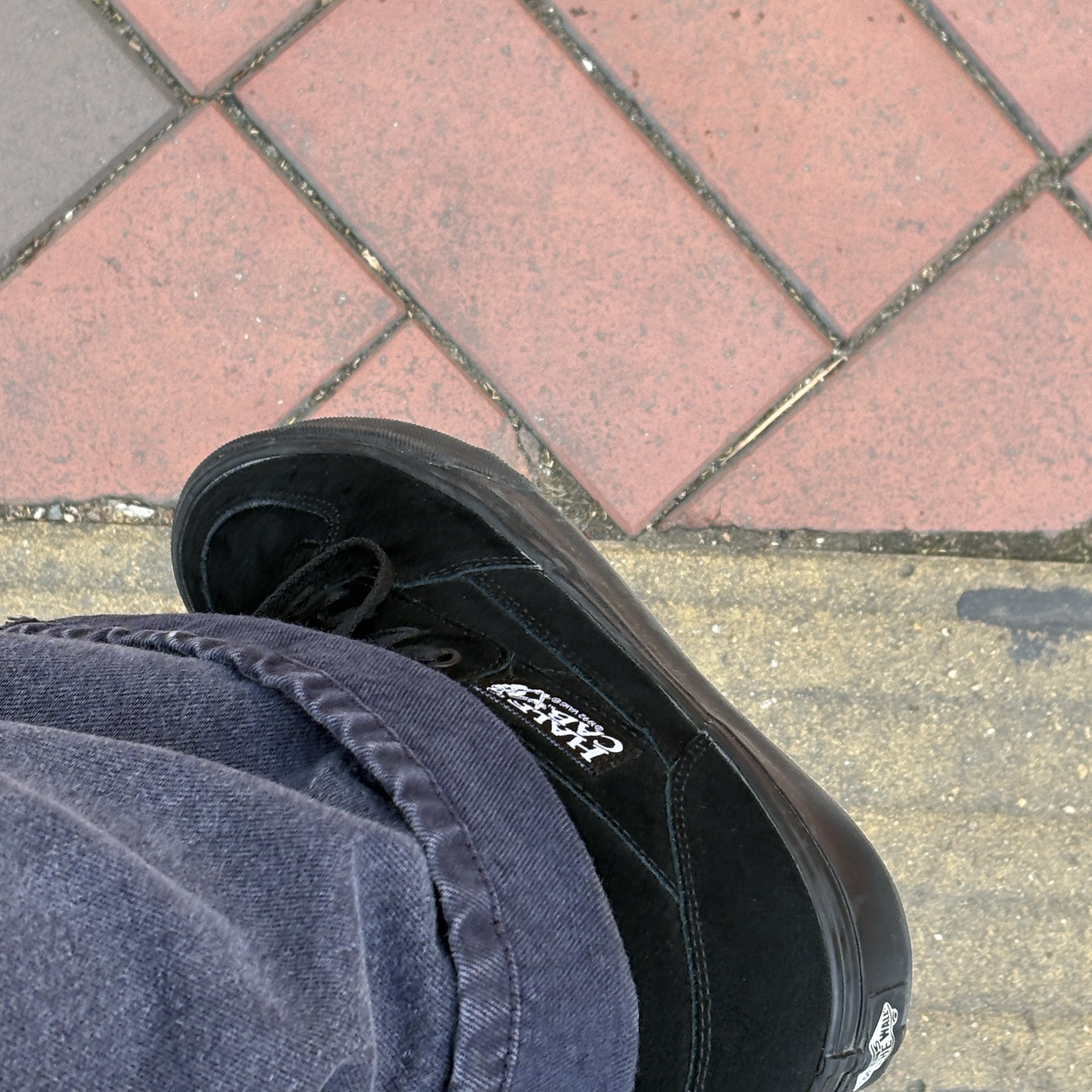 Vans Half Cab Black 착용 스타일 - 2
