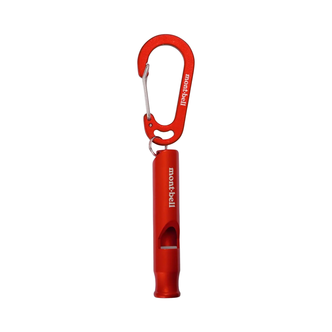 1124947 Montbell Aluminum Whistle M Vermilion
