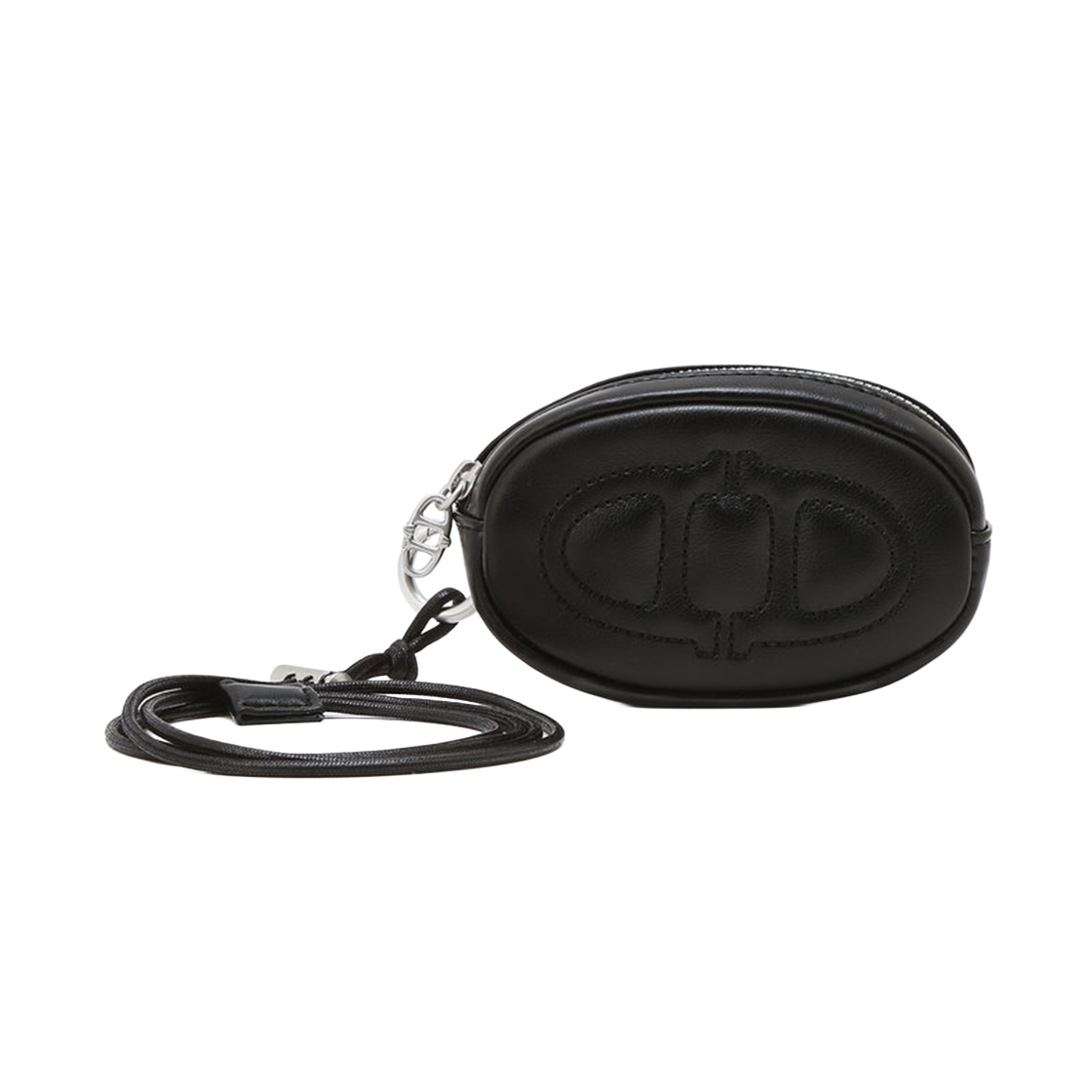아떼 바네사브루노 액세사리 스탬프 블랙 원형 카드 파우치 AAHO6E900BK 블랙(Athe Vanessabruno Acc Stamp Black Round Card Pouch Black) - 1