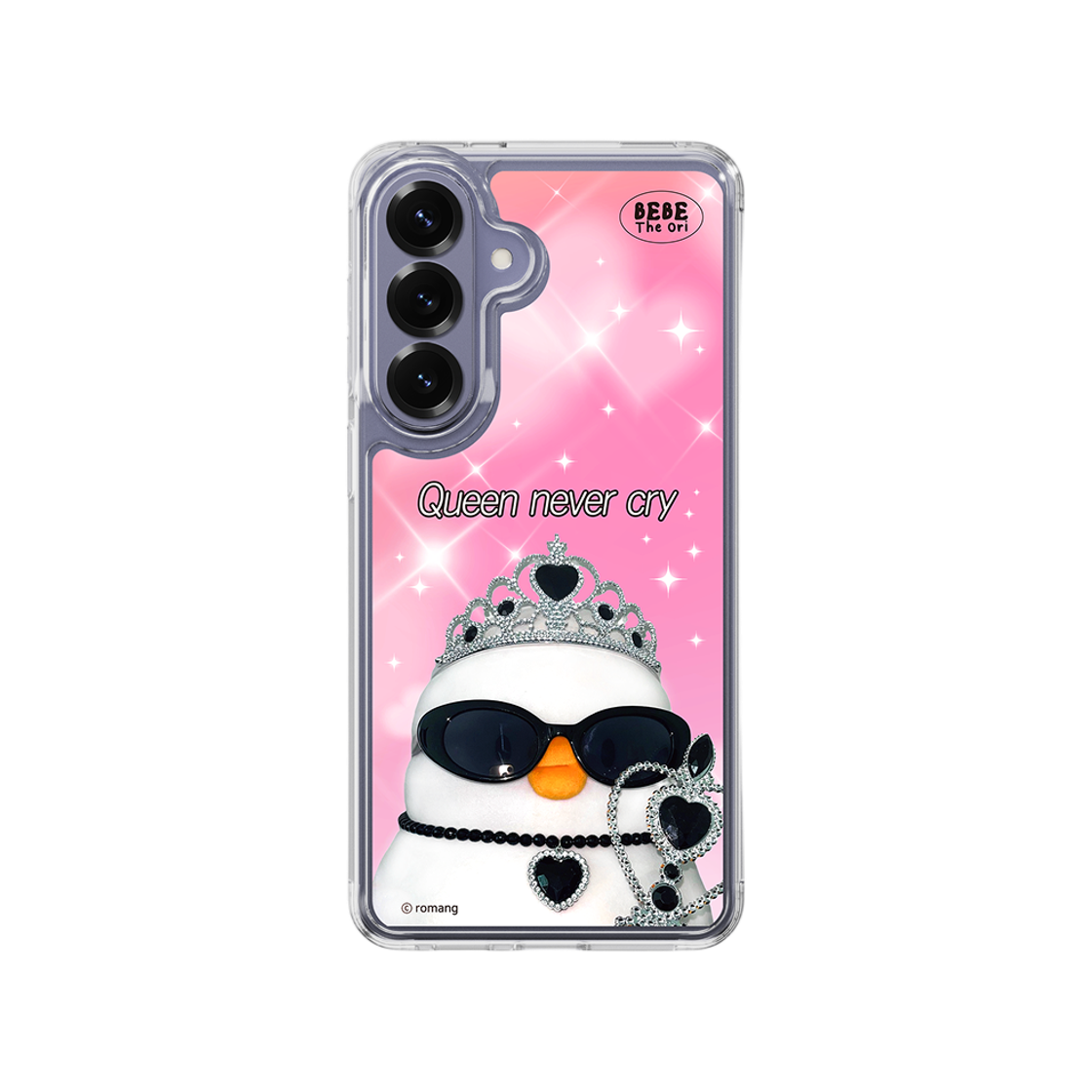 에스엘비에스 베베더오리 퀸 클리어 마그넷 케이스 for Galaxy S26 Series(SLBS BEBE DE ORI Queen Clear Magnet Case for Galaxy S26 Series) - 2